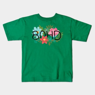 80HD Floral Kids T-Shirt